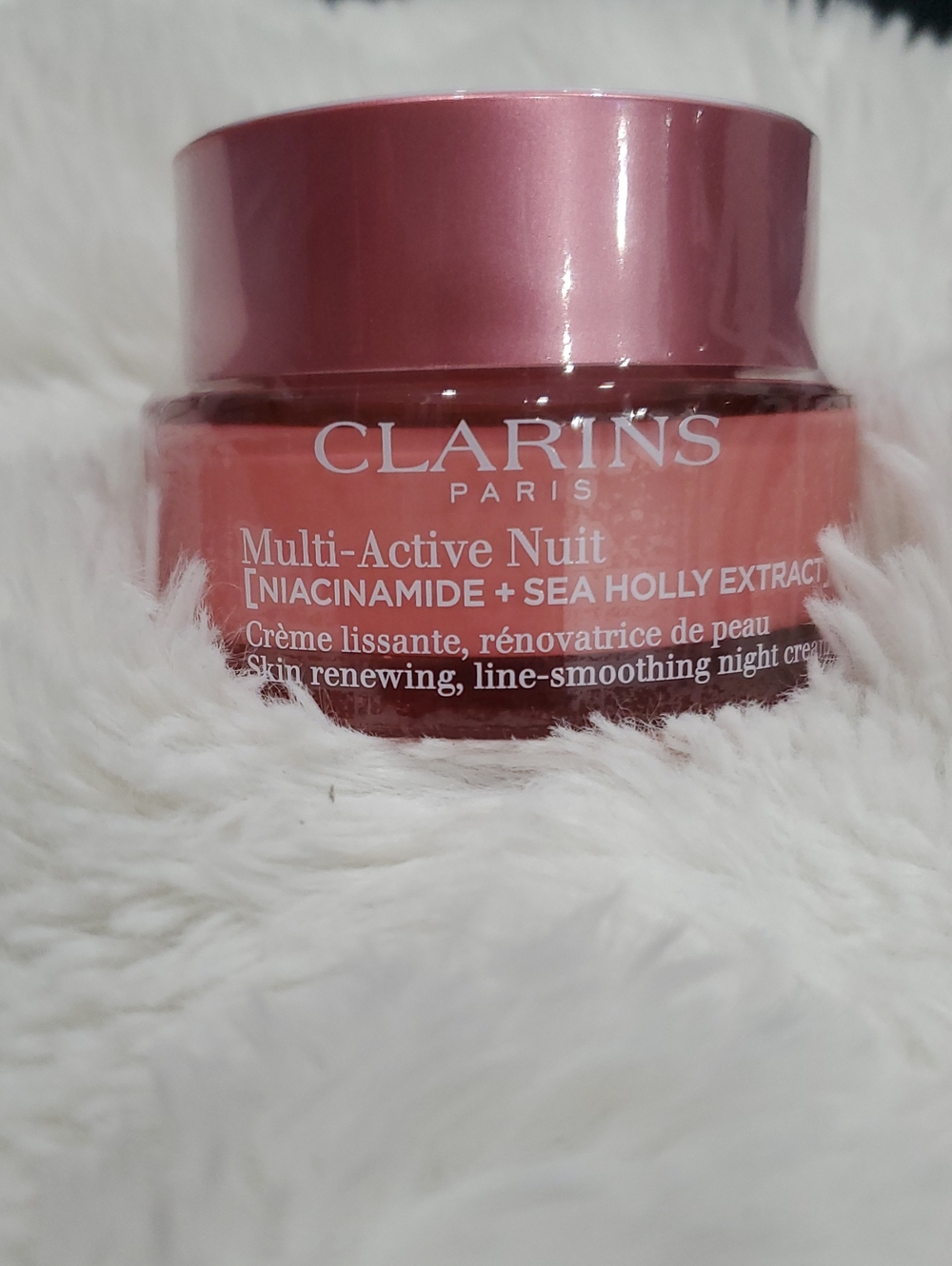 Clarins Multi-Active Nuit Skin Renewing Cream - Rose Metallic